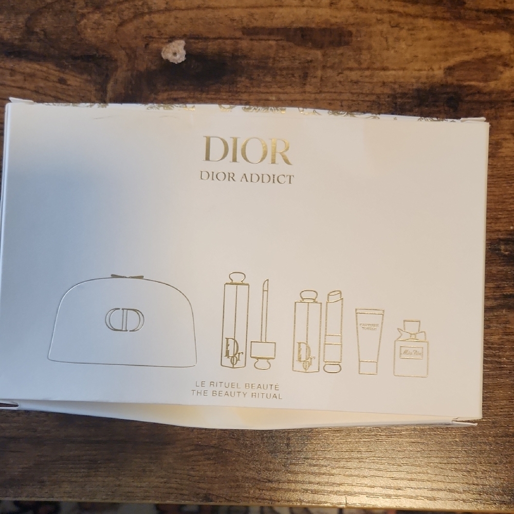 Dior Blue Cosmetic Bag Chic and Stylish